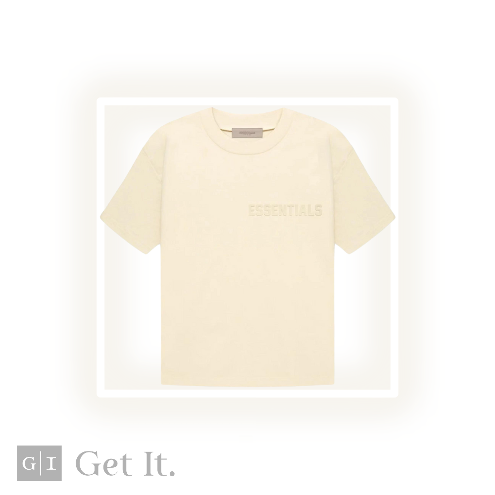 Fear Of God Essentials T-Shirt Egg Shell