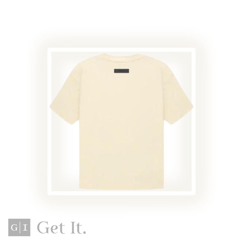 Fear Of God Essentials T-Shirt Egg Shell