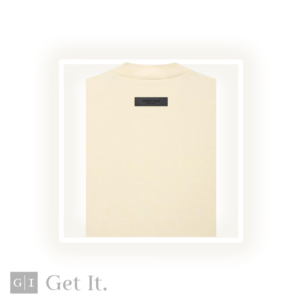 Fear Of God Essentials T-Shirt Egg Shell